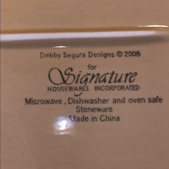 BX45 Signature 2005 Mustard Yellow Elegant Oval Serving Platter with Handles - Picture 2 of 8